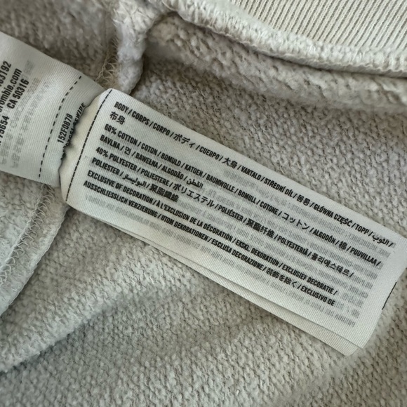 Abercrombie & Fitch Neutral Tie Dye Crew Neck - Picture 10 of 10